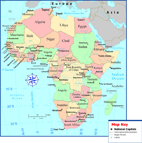 Africa landscape